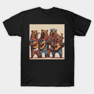 Bear Singing Band T-Shirt